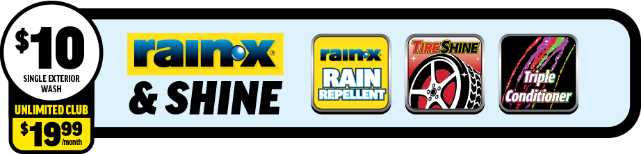 Rain-X & Shine Wash Package